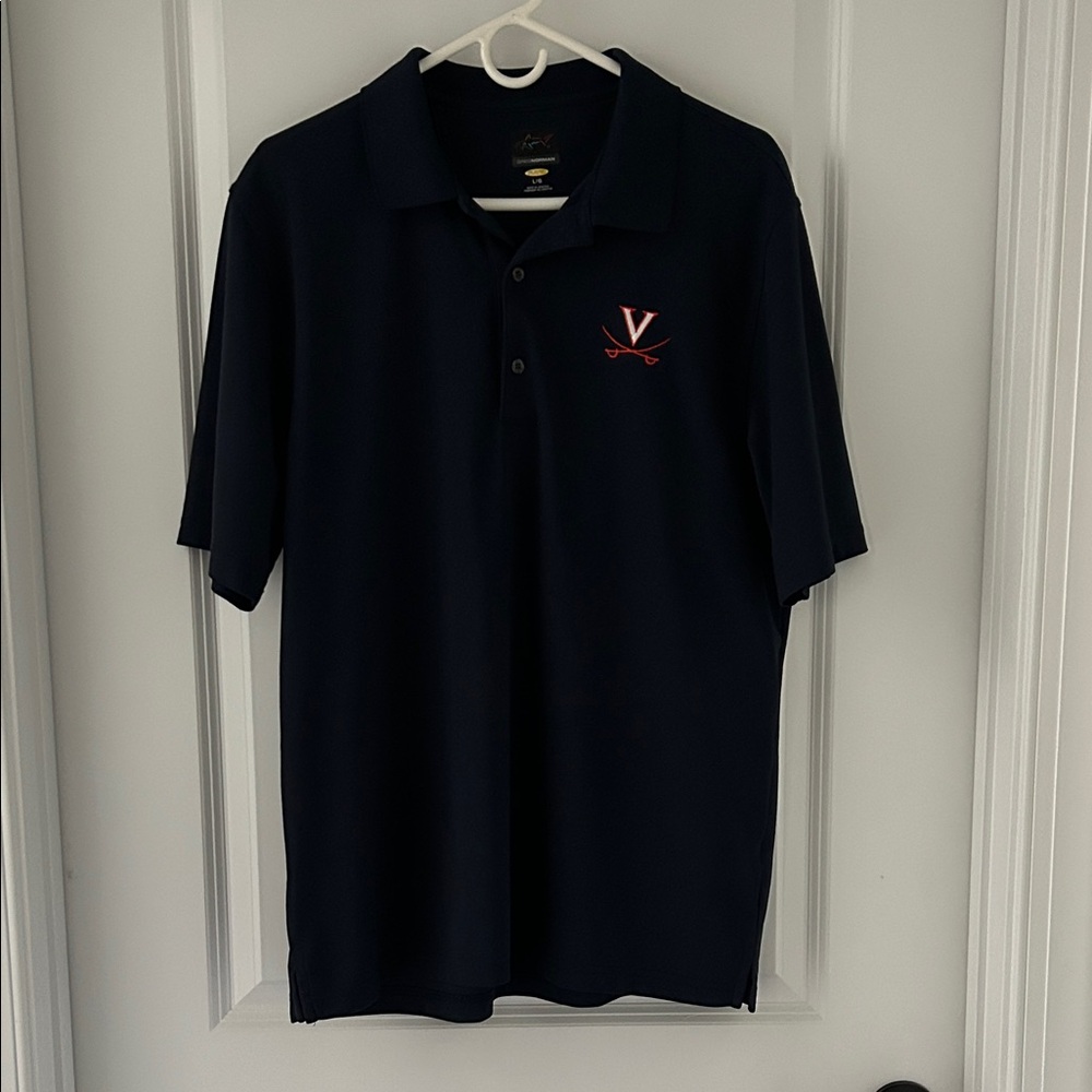 Greg Norman UVA Polo Shirt, Men’s size L